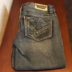 Rock & Roll Cowgirl Cropped Jeans